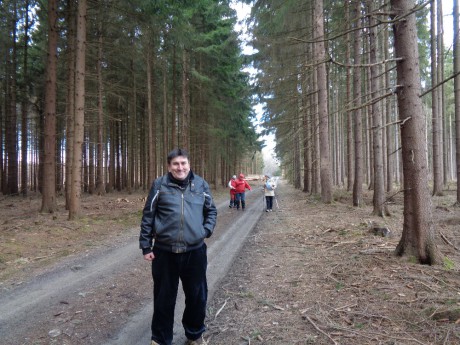 Z turistického pochodu Kněžice-Hrutov-Heraltické lesy-Okříšky