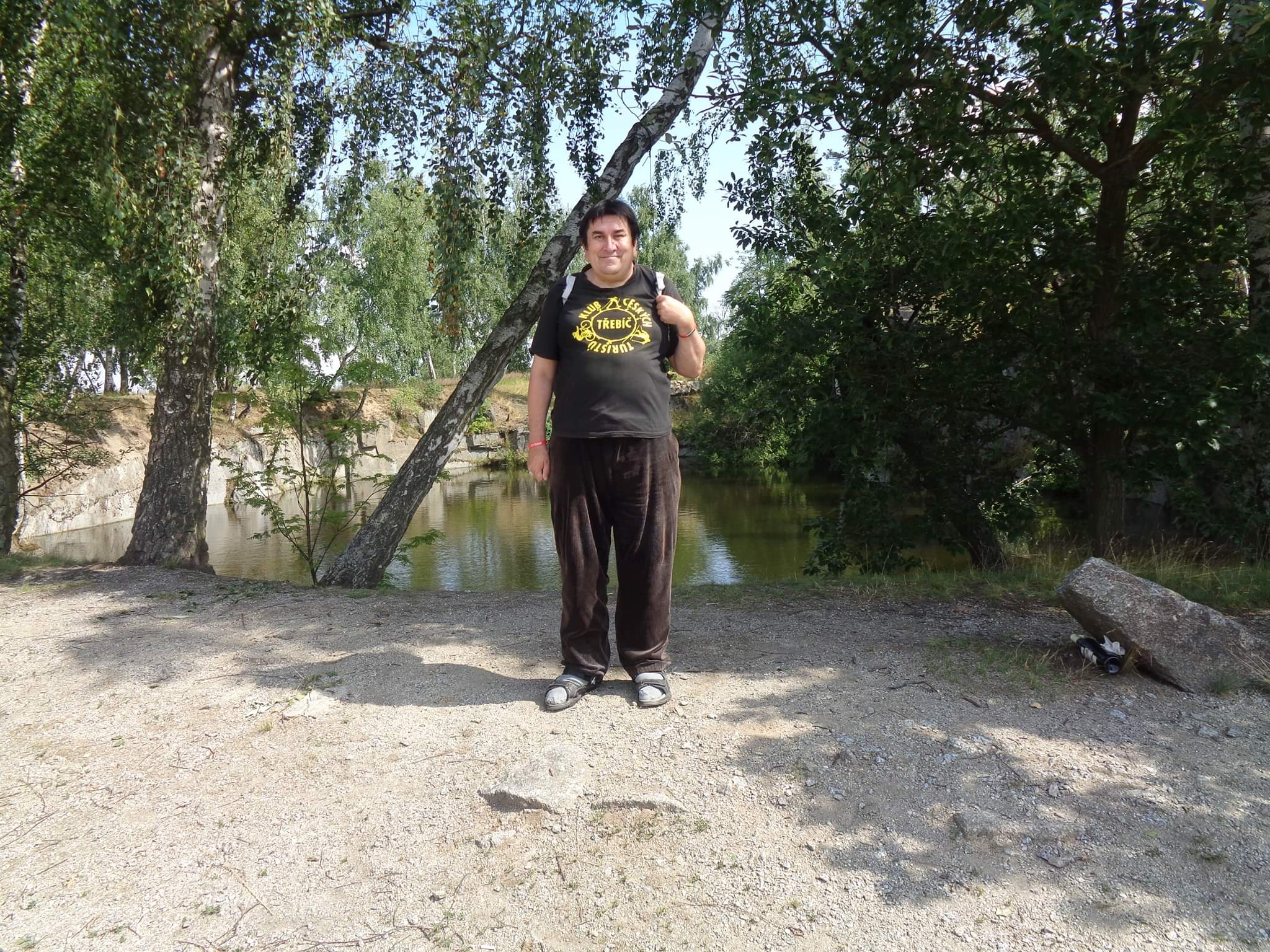 Z pochodu Václava Vlastníka do Hostakova
